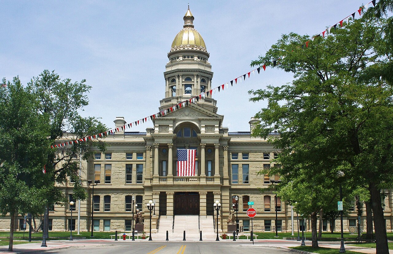 Wyoming State Capitol in Cheyenne
